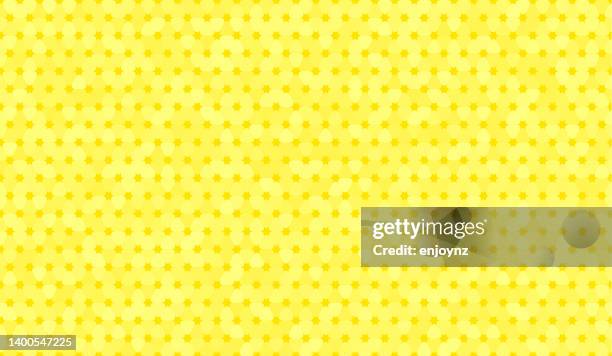 yellow abstract star pattern background - natural condition stock illustrations