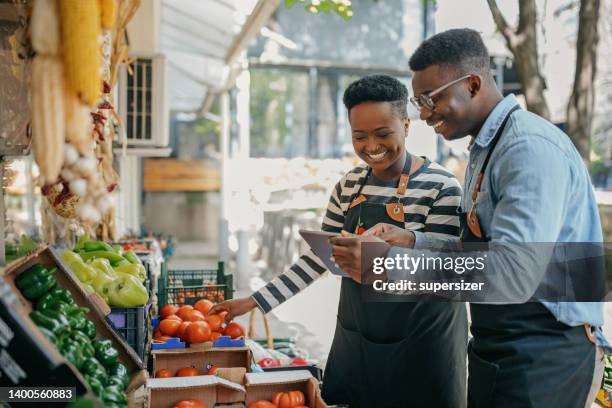 we have an order - local produce stock pictures, royalty-free photos & images