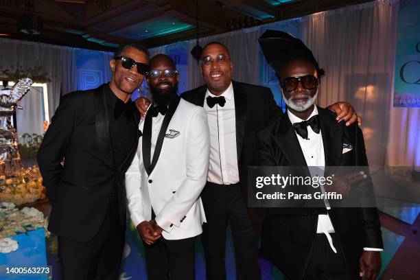 Peter Thomas and guests attend the 2nd Annual The Black Ball: Quality Control's CEO Pierre "Pee" Thomas Birthday Celebration at Fox Theater on June...