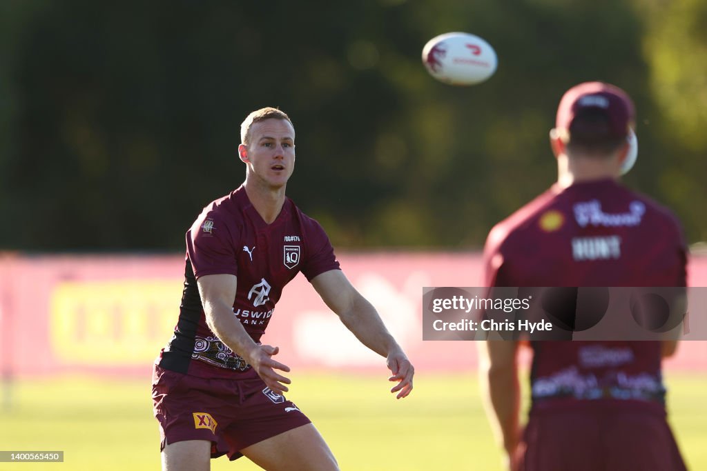 Queensland Maroons Training Session