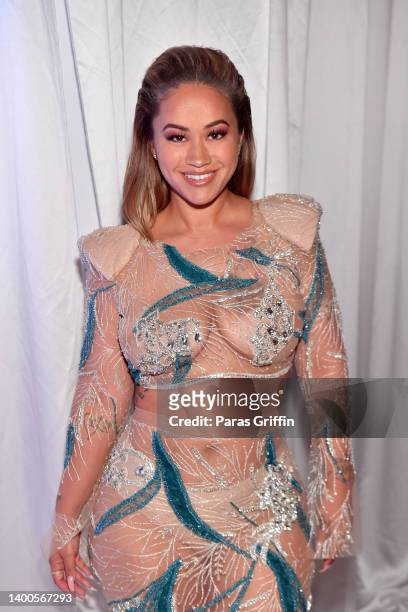 Sarah Vivian attends the 2nd Annual The Black Ball: Quality Control's CEO Pierre "Pee" Thomas Birthday Celebration at Fox Theater on June 02, 2022 in...