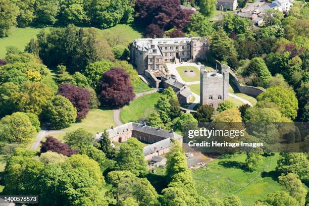 Appleby Castle and Caesar's Tower, Appleby-in-Westmorland, Cumbria, 2018. Artist Emma Trevarthen.