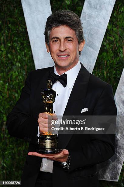 Director Alexander Payne arrives at the 2012 Vanity Fair Oscar Party hosted by Graydon Carter at Sunset Tower on February 26, 2012 in West Hollywood,...