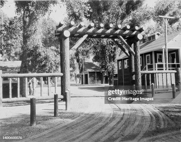 Entrance To Marysville Camp For Migrants