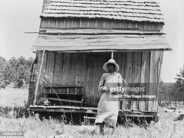 Sharecroppers Cabin And Sharecroppers Wife,