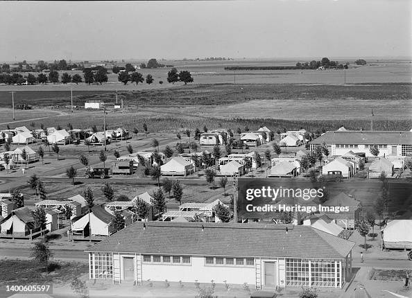 Farm Security Administration Camp For Migrant Agricultural Workers At Shafter