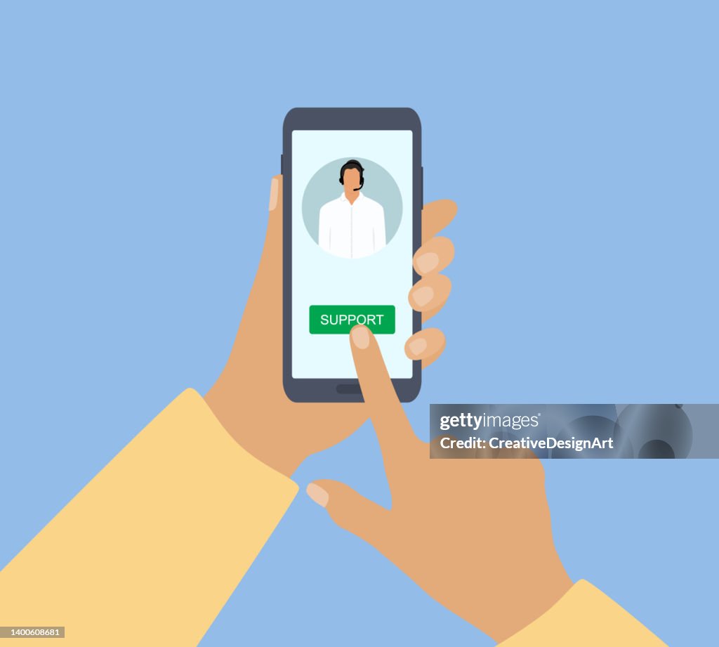 Support Assistance And Call Center Concept With Customer Service ...