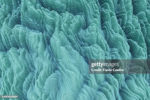 turquoise abstract landscape background - fondo turquesa fotografías e imágenes de stock