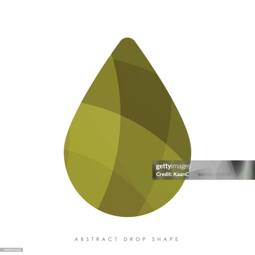 Sharp Drop Vector Abstract Drop Shape Vector Stock Illustration High-Res Vector Graphic ...