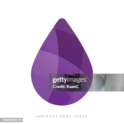 Sharp Drop Vector Abstract Drop Shape Vector Stock Illustration High-Res Vector Graphic ...