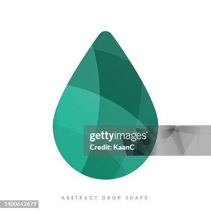 Drop Shape Vector Abstract Drop Shape Vector Stock Illustration High-Res Vector Graphic ...