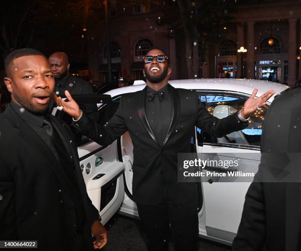 Sean "Diddy" Combs attends 2nd Annual The Black Ball Quality Control's CEO Pierre "Pee" Thomas Birthday Celebration at Fox Theater on June 1, 2022 in...