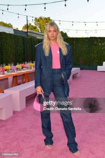 Elsa Hosk attends the BY FAR LA Store Opening Party on June 01, 2022 in Los Angeles, California.