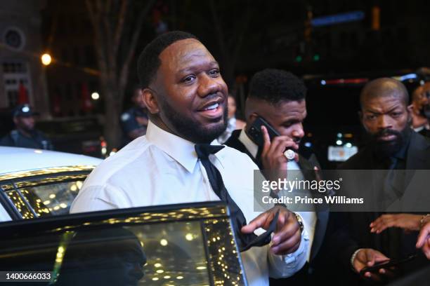 Pierre 'Pee' Thomas attends his 2nd Annual The Black Ball Quality Control's CEO Pierre "Pee" Thomas Birthday Celebration at Fox Theater on June 1,...