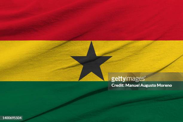flag of ghana - ghana culture stock pictures, royalty-free photos & images