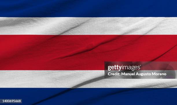 flag of costa rica - flags of latin america stock pictures, royalty-free photos & images