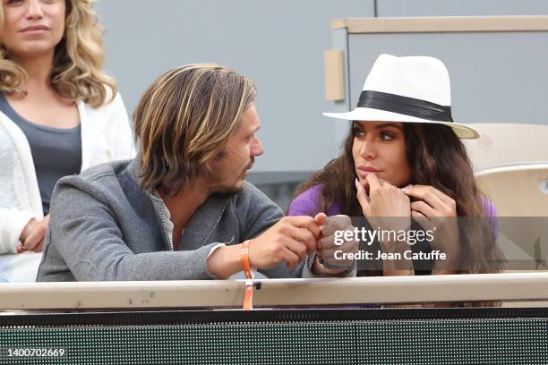 Jade Lagardère attends the French Open 2022 at Roland Garros on June 01, 2022 in Paris, France.