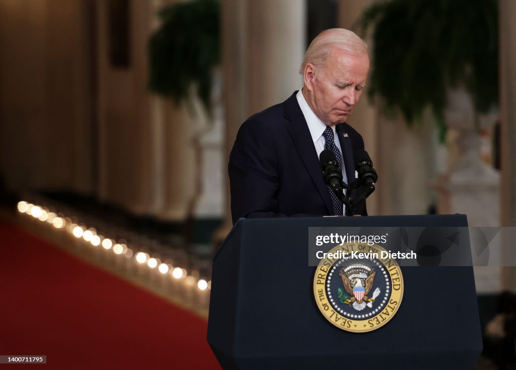President Biden Delivers Remarks On Mass Shootings And Gun Legislation