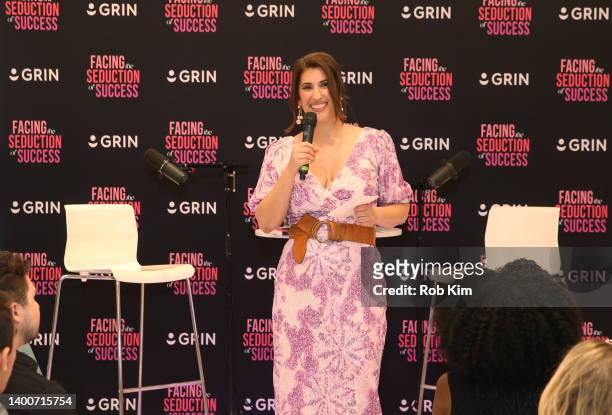 Jodi Katz attends the launch event for Jodi Katz's new book, "Facing The Seduction Of Success" at Allure Store on June 02, 2022 in New York City.