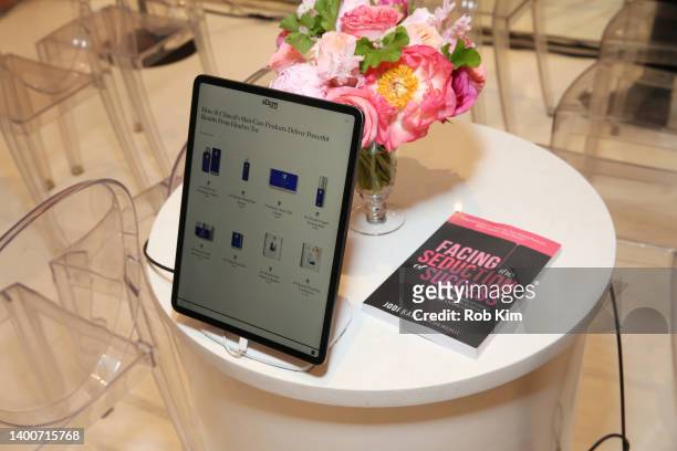 Product view at the launch event for Jodi Katz's new book, "Facing The Seduction Of Success" at Allure Store on June 02, 2022 in New York City.