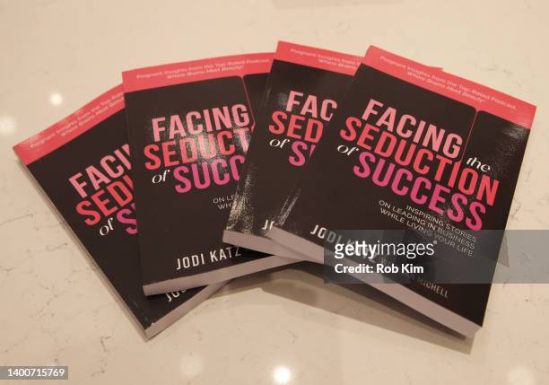Product view at the launch event for Jodi Katz's new book, "Facing The Seduction Of Success" at Allure Store on June 02, 2022 in New York City.