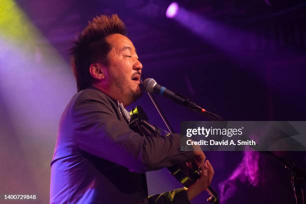 Kishi Bashi performs at Saturn Birmingham on June 02, 2022 in Birmingham, Alabama.