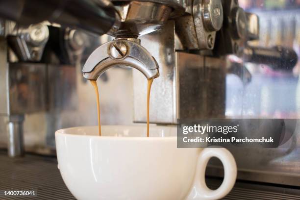 double espresso coffee - auckland stock-fotos und bilder