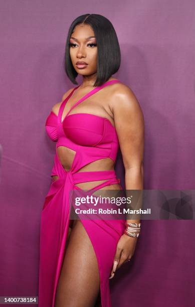 Megan Thee Stallion attends the premiere of STARZ Season 2 of "P-Valley" at Avalon Hollywood & Bardot on June 02, 2022 in Los Angeles, California.