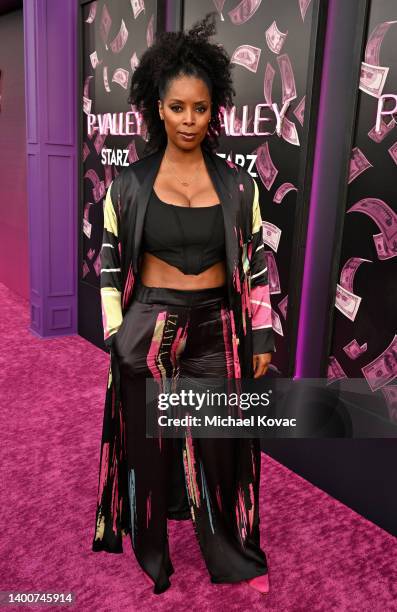 Tasha Smith attends STARZ's "P-Valley" Season 2 Premiere on June 02, 2022 in Los Angeles, California.