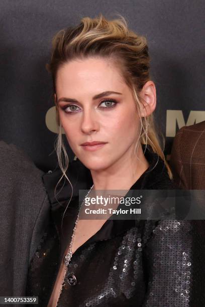 Kristen Stewart attends the New York premiere of "Crimes of the Future" at Walter Reade Theater on June 02, 2022 in New York City.