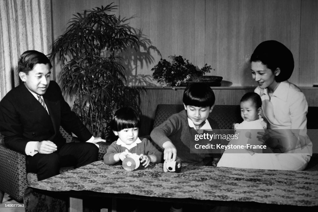 Japanese Prince Akishino'S Birthday In 1969