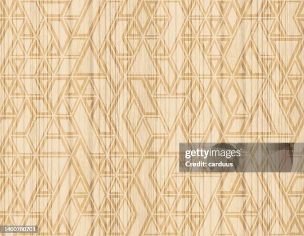 seamless wood textured parquet pattern - flooring samples stock illustrations