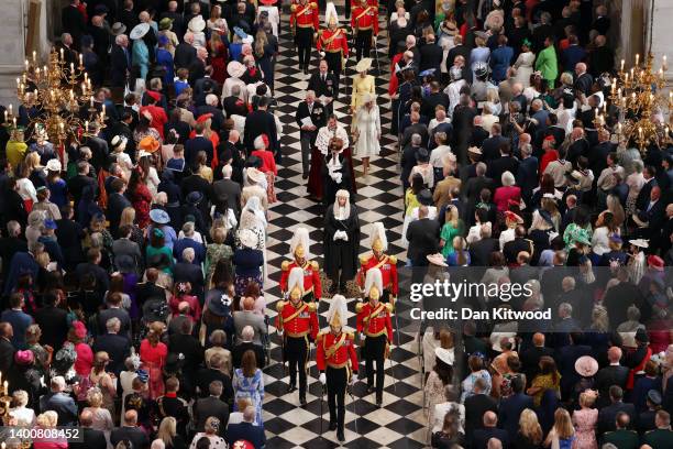 Prince William, Duke of Cambridge, Catherine, Duchess of Cambridge, Prince Charles, Prince of Wales, Camilla, Duchess of Cornwall and The Lord Mayor...