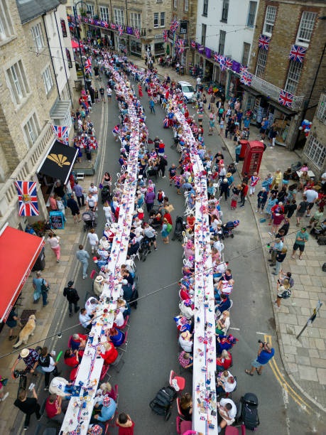 GBR: Queen Elizabeth II Platinum Jubilee 2022 - The Public Celebrates With Street Parties Around The Nation