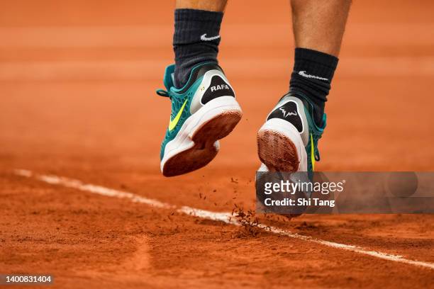 Spread Wafer Egyptian 749 Rafael Nadal Shoes Photos and Premium High Res Pictures - Getty Images
