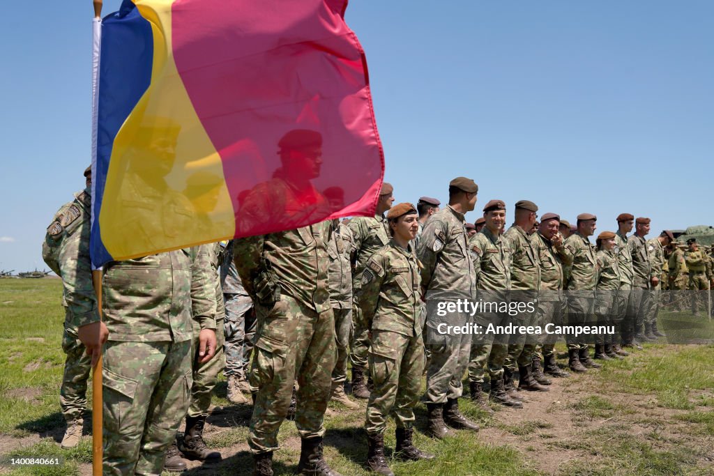 Romania And Allied Forces Join In Military Training