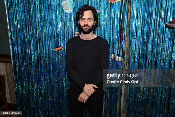 Penn Badgley attends Stitcher's "Podcrushed" launch event at Baby's All Right on June 02, 2022 in New York City.