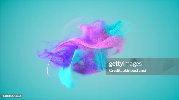 abstract particle background - pink nebula stock pictures, royalty-free photos & images