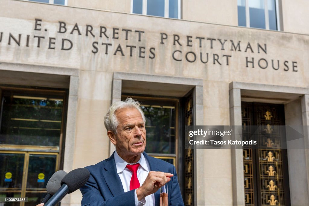 Former Trump Advisor Peter Navarro Indicted For Contempt Of Congress