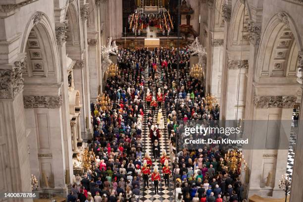 Prince William, Duke of Cambridge, Catherine, Duchess of Cambridge, Prince Charles, Prince of Wales, Camilla, Duchess of Cornwall, and The Lord Mayor...