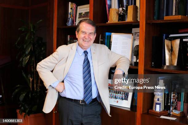 The mayor of Vigo, Abel Caballero, during an interview with Europa Press, June 3 in Vigo, Pontevedra, Galicia, Spain. Caballero, who has held the...