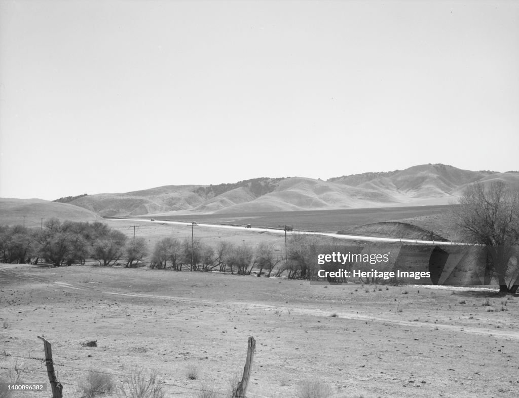 U.S. 99 On Ridge Over Tehachapi Mountains