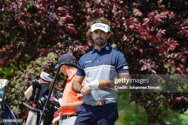 Gary Stal of France in action during day two of the D+D REAL Czech Challenge at Golf & Spa Kuneticka Hora on June 03, 2022 in Hradec Kralove, Czech...