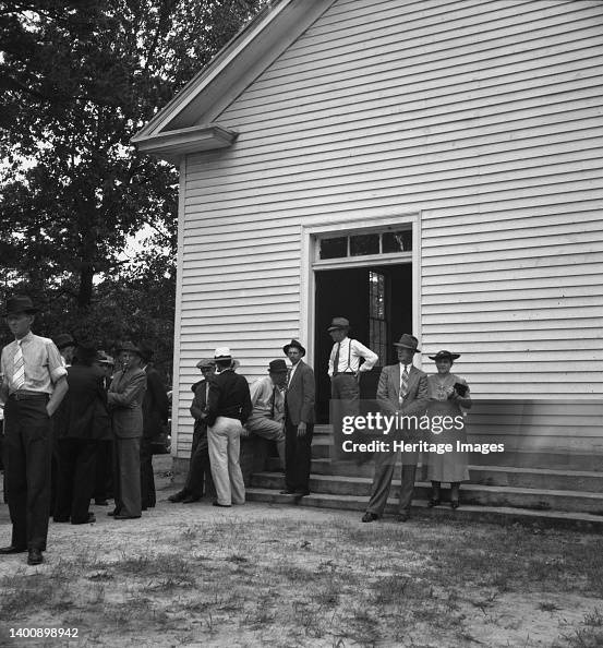 Congregation Entering Church