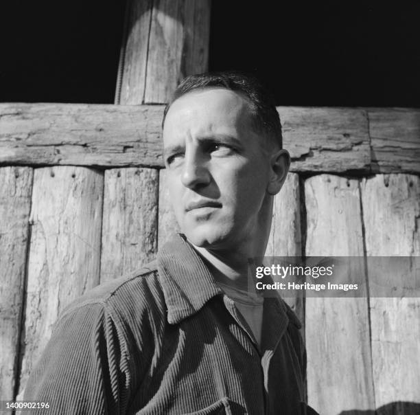 Southfields, New York. Interracial activities at Camp Nathan Hale, where children are aided by the Methodist Camp Service. Mr. Lewis Traver, the...