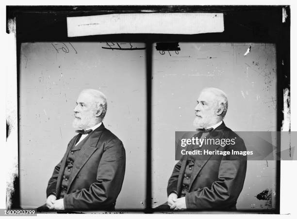 Gen. Robert E. Lee, between 1860 and 1870. Artist Unknown.