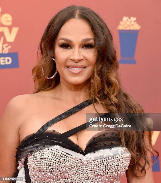 In this image released on June 5, Sheree Zampino attends the 2022 MTV Movie & TV Awards: UNSCRIPTED at Barker Hangar on June 02, 2022 in Santa...