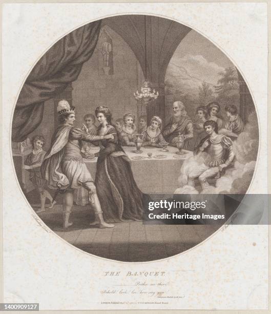 The Banquet , October 10, 1786. Artist John Baldrey.