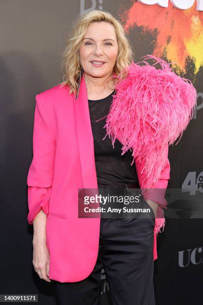 Kim Cattrall attends Peacock's "Queer As Folk" World Premiere Event, in partnership with Outfest's OutFronts Festival, at The Theatre at Ace Hotel on...