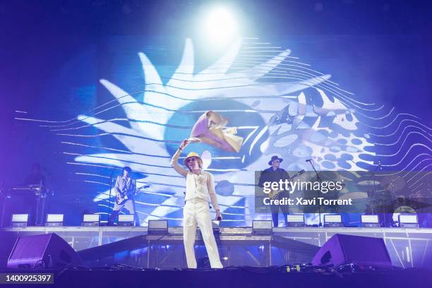 Beck performs in concert during Primavera Sound Festival on June 03, 2022 in Barcelona, Spain.